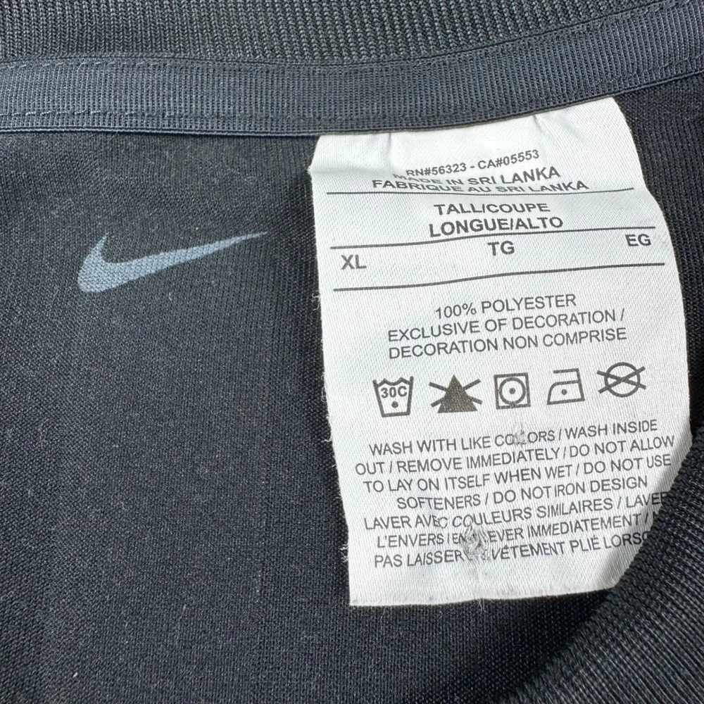 Nike Orlando Magic Franz Wagner 22 Team Issue Long Sleeve Shirt Black XLT